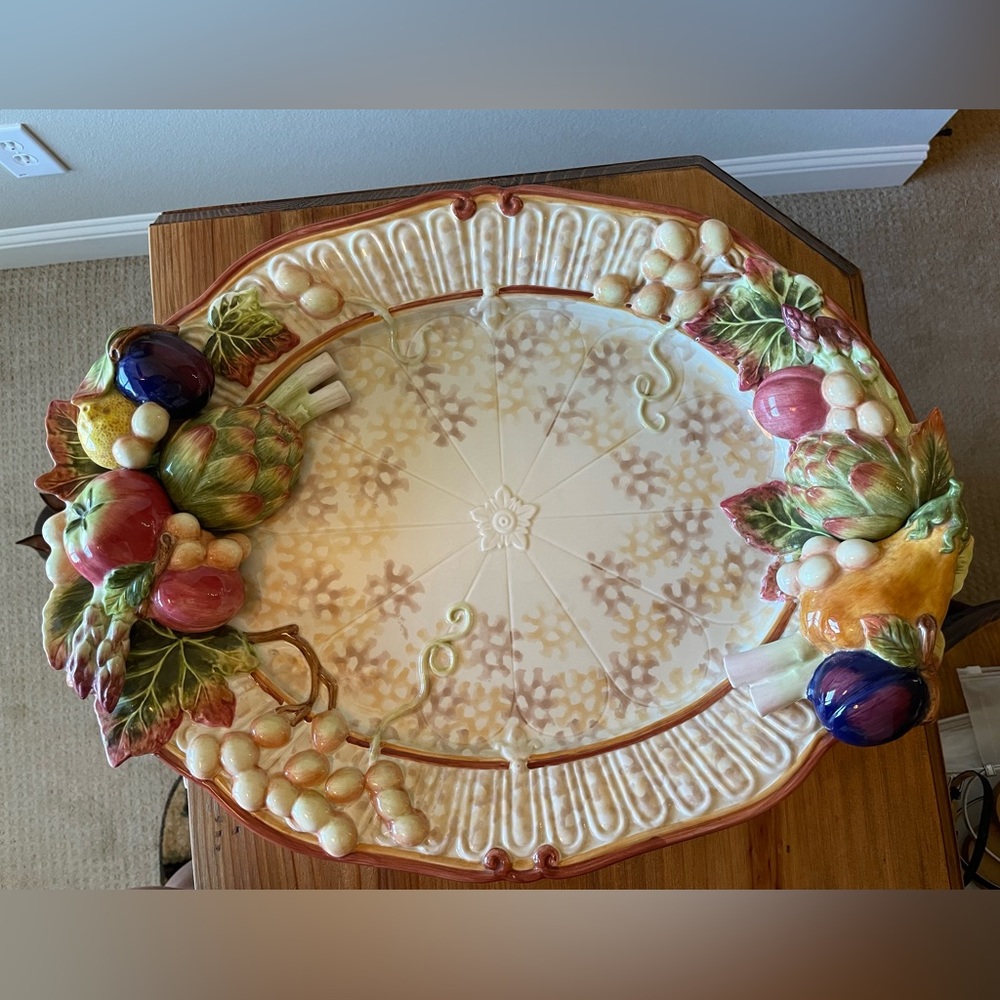 Fitz & Floyd Large Serving Platter